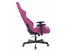 Кресло игровое Zombie VIKING KNIGHT Fabric малиновый Light-15 с подголов. крестовина металл-foto18