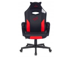 Кресло игровое Zombie HERO BATTLEZONE черный/красный эко.кожа с подголов. крестовина пластик-foto2