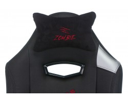 Кресло игровое Zombie HERO BATTLEZONE черный/красный эко.кожа с подголов. крестовина пластик-foto5