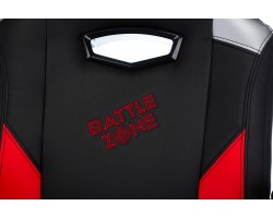 Кресло игровое Zombie HERO BATTLEZONE черный/красный эко.кожа с подголов. крестовина пластик-foto7