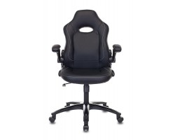 Кресло игровое Zombie VIKING-1N черный эко.кожа крестовина пластик-foto2