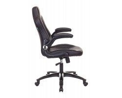 Кресло игровое Zombie VIKING-1N черный эко.кожа крестовина пластик-foto3