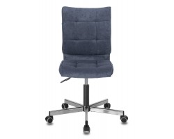 Кресло Бюрократ CH-330M темно-синий Light-27 крестовина металл хром-foto2