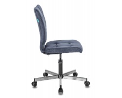 Кресло Бюрократ CH-330M темно-синий Light-27 крестовина металл хром-foto3