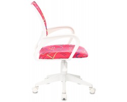 Кресло детское Бюрократ KD-W4 малиновый Sticks 05 крестовина пластик белый пластик белый-foto3