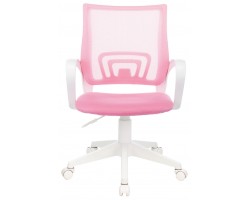 Кресло Бюрократ CH-W695NLT розовый TW-06A TW-13A сетка/ткань крестовина пластик пластик белый-foto2
