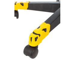 Кресло игровое Zombie GAME 17 черный/желтый текстиль/эко.кожа крестовина пластик-foto9