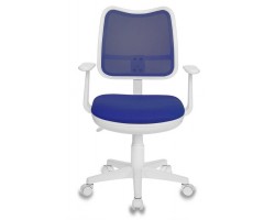Кресло детское Бюрократ Ch-W797 синий сиденье синий TW-10 сетка/ткань крестовина пластик пластик белый-foto2