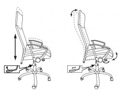 Кресло руководителя Бюрократ CH-600SL черный эко.кожа/сетка крестовина металл хром-foto6
