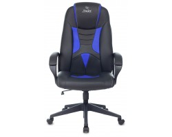 Кресло игровое Zombie 8 черный/синий эко.кожа крестовина пластик-foto2