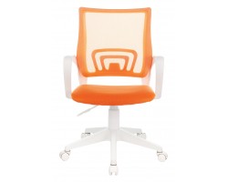 Кресло Бюрократ CH-W695NLT оранжевый TW-38-3 TW-96-1 сетка/ткань крестовина пластик пластик белый-foto2