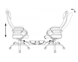 Кресло руководителя Бюрократ CH-609SL/ECO черный эко.кожа крестовина металл хром-foto6