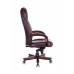 Кресло руководителя Бюрократ T-9923WALNUT коричневый кожа крестовина металл/дерево