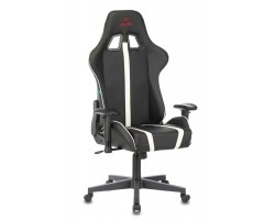 Кресло игровое Zombie A4 черный/белый эко.кожа с подголов. крестовина пластик-foto11