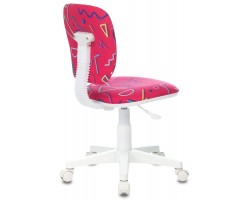 Кресло детское Бюрократ CH-W204NX малиновый Sticks 05 крестовина пластик пластик белый-foto4