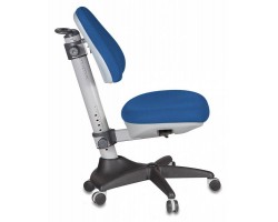 Кресло детское Бюрократ KD-2 синий TW-10 крестовина пластик-foto3