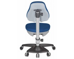 Кресло детское Бюрократ KD-2 синий TW-10 крестовина пластик-foto4