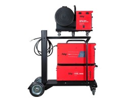 FUBAG Сварочный полуавтомат инвертор XMIG 500T DW PULSE + Подающий механизм DRIVE XMIG DW PULSE + Горелка FB 550W 3m + Блок жидкостного охлаждения Cool XMIG + Шланг-пакет 5 метров 70мм2 14 pol с жидкостным охлаждением + Тележка XMIG-foto4