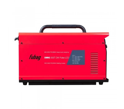FUBAG Сварочный полуавтомат инвертор XMIG 500T DW PULSE + Подающий механизм DRIVE XMIG DW PULSE + Горелка FB 550W 3m + Блок жидкостного охлаждения Cool XMIG + Шланг-пакет 5 метров 70мм2 14 pol с жидкостным охлаждением + Тележка XMIG