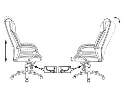 Кресло руководителя Бюрократ T-9922SL черный кожа крестовина металл хром-foto8