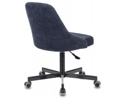Кресло Бюрократ CH-340M темно-синий Light-27 крестовина металл-foto4