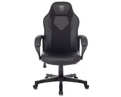 Кресло игровое Zombie GAME 17 черный текстиль/эко.кожа крестовина пластик-foto2