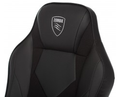 Кресло игровое Zombie GAME 17 черный текстиль/эко.кожа крестовина пластик-foto9