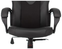 Кресло игровое Zombie GAME 17 черный текстиль/эко.кожа крестовина пластик-foto5