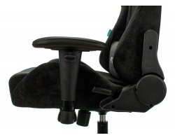 Кресло игровое Zombie VIKING KNIGHT Fabric черный Light-20 с подголов. крестовина металл-foto11