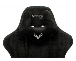Кресло игровое Zombie VIKING KNIGHT Fabric черный Light-20 с подголов. крестовина металл-foto7