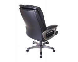 Кресло руководителя Бюрократ T-9914 черный рец.кожа/кожзам крестовина пластик пластик серебро-foto4