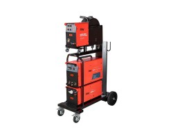 FUBAG Сварочный полуавтомат INMIG 500T DW SYN PULSE + подающий механизм DRIVE INMIG DW SYN PULSE + горелка FB 500 3m  + блок  охлаждения + тележка + Шланг пакет 5м