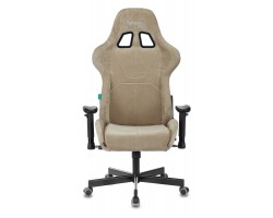 Кресло игровое Zombie VIKING KNIGHT Fabric песочный Light-21 с подголов. крестовина металл-foto15