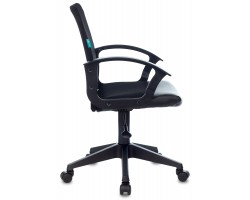 Кресло Бюрократ CH-590 черный сиденье черный эко.кожа/сетка крестовина пластик-foto3