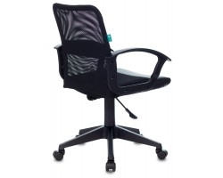 Кресло Бюрократ CH-590 черный сиденье черный эко.кожа/сетка крестовина пластик-foto4