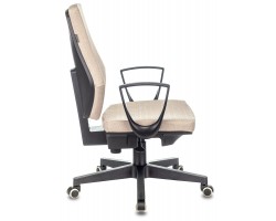 Кресло Бюрократ CH-545 бежевый 38-402 крестовина пластик-foto3