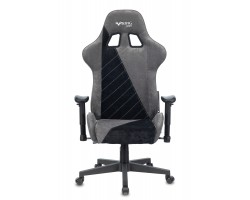 Кресло игровое Zombie VIKING X Fabric серый/черный с подголов. крестовина пластик-foto12