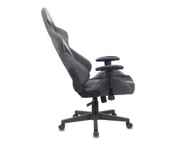 Кресло игровое Zombie VIKING X Fabric серый/черный с подголов. крестовина пластик-foto16