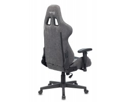 Кресло игровое Zombie VIKING X Fabric серый/черный с подголов. крестовина пластик-foto15