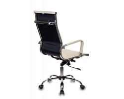 Кресло руководителя Бюрократ CH-883 слоновая кость эко.кожа крестовина металл хром-foto4