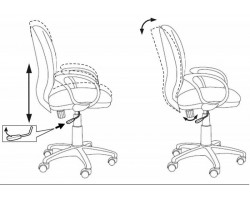Кресло Бюрократ Ch-687AXSN синий JP-15-5 крестовина пластик-foto5