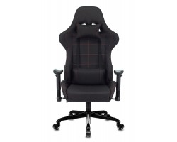 Кресло игровое Zombie 771N черный с подголов. крестовина металл черный-foto2