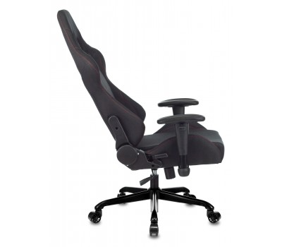 Кресло игровое Zombie 771N черный с подголов. крестовина металл черный