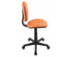 Кресло детское Бюрократ CH-204NX оранжевый жираф крестовина пластик-foto3