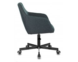 Кресло Бюрократ CH-380M синий шторм 38-416 крестовина металл-foto3