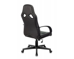 Кресло игровое Zombie RUNNER черный/зеленый эко.кожа крестовина пластик-foto4