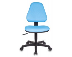 Кресло детское Бюрократ KD-4 голубой TW-55 крестовина пластик-foto2