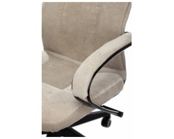 Кресло руководителя Бюрократ CH-608Fabric песочный Light-21 крестовина пластик-foto5