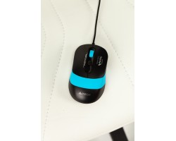 Кресло игровое Zombie RUNNER белый/голубой эко.кожа крестовина пластик-foto10