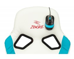 Кресло игровое Zombie RUNNER белый/голубой эко.кожа крестовина пластик-foto13